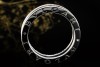 BVLGARI B.zero1 1-Band Memoire Ring Diamanten in 750er Weißgold Größe 54 