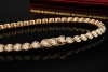 Cartier Lignes Essentielles Armband Tennisarmband Diamanten in Roségold 