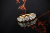 DiamantRing Ring mit Brillanten 0,60 Carat Diamanten in 585er Gelbgold 