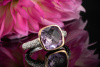 Pomellato Ring Sherazade mit Amethyst und Brillanten in Weißgold Rotgold 