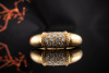 Van Cleef & Arpels Vintage Ring Goldschmiedearbeit Diamanten 750er Gold 