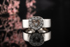 Chopard Happy Diamonds Ring Herz mit Diamanten Brillanten 750er Weißgold 