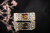 Chopard Happy Diamonds Ring eckig mit Diamanten Brillanten Gelbgold 750 