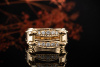 Hermes Paris Ring mit Diamanten Brillanten Klassisch in 750er Gelbgold 