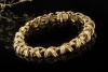Tiffany & Co. Vintage Armband Signature X Massive Arbeit in Gelbgold 750 