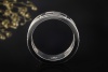 Gucci Ring Bandring Gucci Logo Breites Modell Größe 55 in 750er Weißgold 