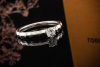 Louis Vuitton Ring Verlobungsring Monogram Infini Engagement in Weißgold 