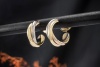 Cartier Trinity Ohrringe Creolen Ohrstecker Weißgold Roségold Gelbgold 