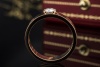 Cartier Love Solitär Ring mit 1 Diamant Brillant 750er Roségold Größe 51 