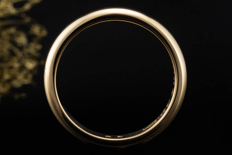 Cartier 1895 Trauring Ring Breite 4,0 mm in 750er Gelbgold Größe 59 