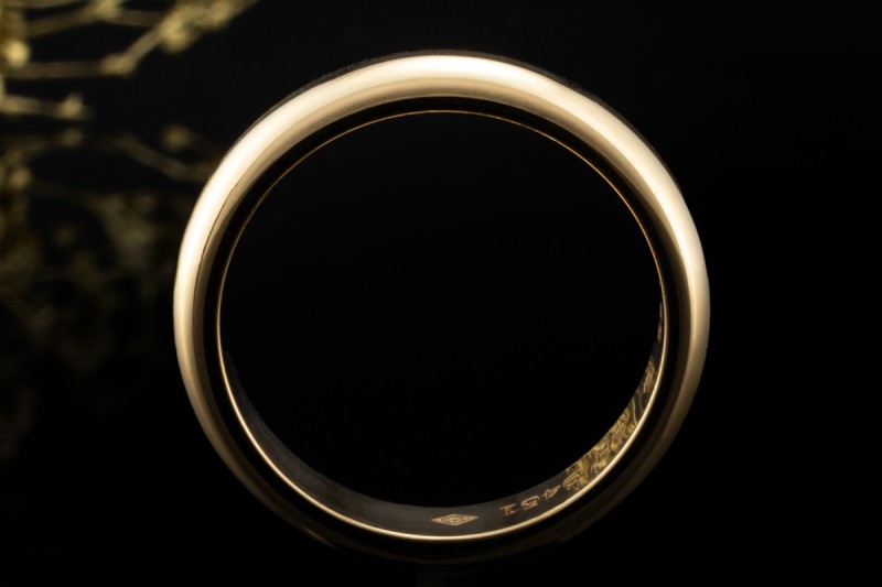Cartier 1895 Trauring Ring Breite 4,0 mm in 750er Gelbgold Größe 55 