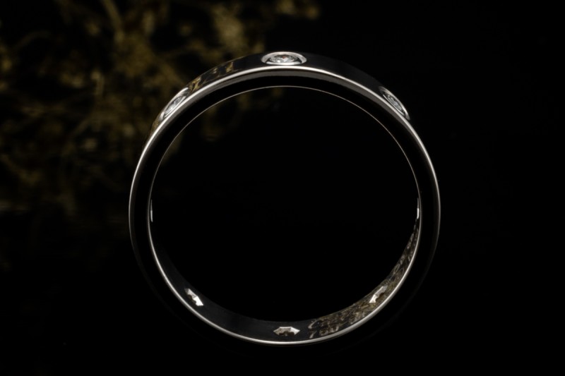 Cartier Love Ring Kleines Modell mit Diamanten Trauring in Weißgold 750 