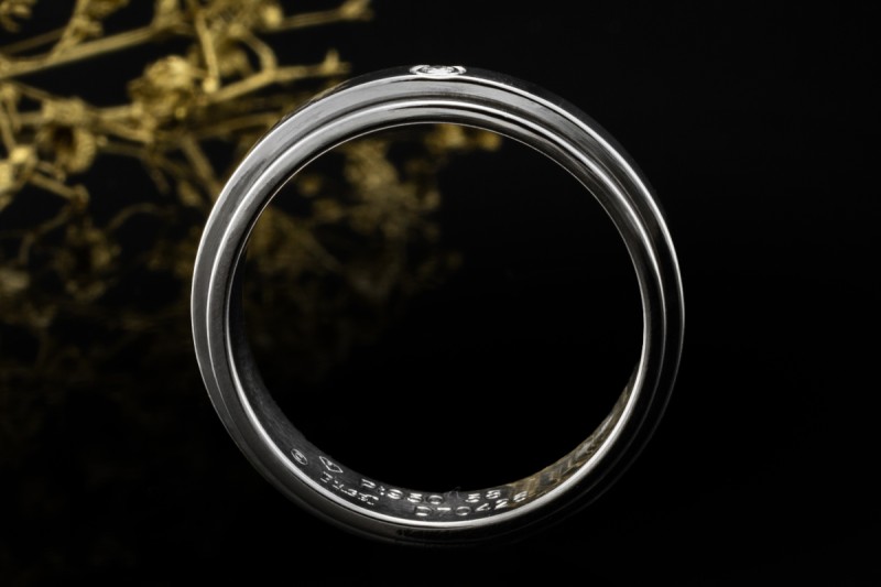 Piaget Possession Ring Solitär Drehring mit Diamant in 750er Weißgold 