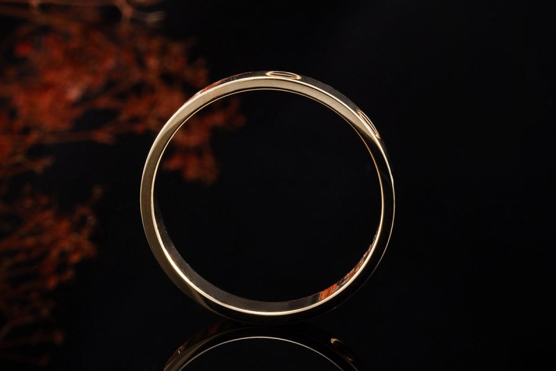 Cartier Love Ring Schmales Modell in Gelbgold 750 Trauring Größe 59 