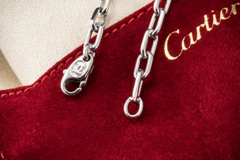 Cartier Armband Santos de Cartier Gliederarmband 18 cm in 750er Weißgold 