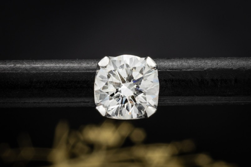 H.Stern Solitär Ohrstecker Ohrring einzeln Diamant 1,51 Ct. Weißgold 750 