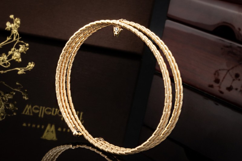 Wellendorff Armband Umarme mich Sonnenglanz 750er Gelbgold Full Set 2025 