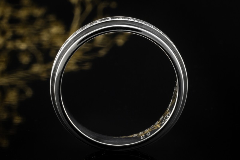 Piaget Possession Ring Drehring Memoire mit Diamanten in Weißgold Gr 56 