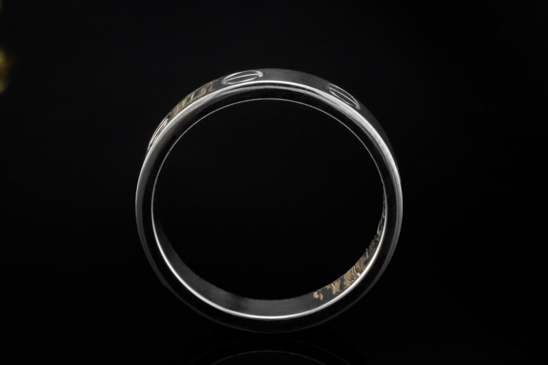 Cartier Love Ring Kleines Modell Schmal in Weißgold 750 Arbeit Größe 50 