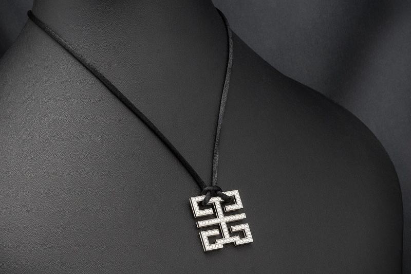 Cartier Collier Kiss of the dragon mit Diamanten Wishknot 750er Weißgold 