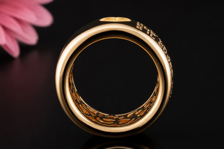 Wempe Herz Ring 750er Roségold Italienische Botschaft Himmel Sterne Meer 