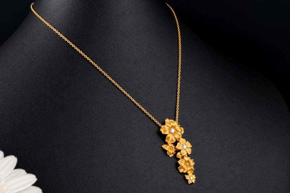 Carrera y Carrera Collier Kette Emperatriz Medium mit Diamanten Gold 750 