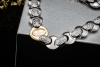 Barakà Armband Gliederarmband mit Diamanten Massiv Weißgold Gelbgold 750 