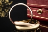 Trinity de Cartier Ring Vintage Modell Roségold Gelbgold Weißgold Gr. 57 
