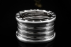 BVLGARI B.zero1 Ring 5-Band Modell in 750er Weißgold Neuwertig Größe 56 
