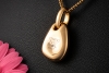 Wempe By Kim Collier Liebe: Tempus Fugit Amor Manet Gold 750 mit Diamant 