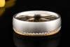 Christian Bauer Memoire Bandring mit Diamanten Platin 950 & Gelbgold 750 