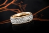 Wellendorff Ring Sternennacht Diamant Drehring in Weißgold Gelbgold 750 