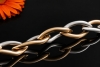 Clioro Armband Italienische Bicolor Handarbeit Weißgold und Roségold 750 