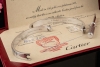 Cartier Love Armreif Armband Neues Modell in Weißgold 750 Gr 17 Full Set 