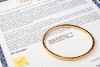 Chopard Ice Cube Armreif Armband in 750er Gelbgold Größe M Full Set Neu 
