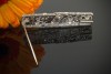 Art Deco Brosche Nadel 950er Platin mit 2 CT Diamanten & Perlen 