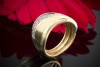 Schwungvoller 750er Gelbgold Ring mit feurigen Brillanten 0,30 Carat 