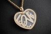 Chopard Collier Happy Diamonds Herz Love Kette Diamanten in Gelbgold 750 