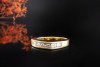 Ring mit Baguette Diamanten Trapezring Goldschmiedearbeit 750er Gelbgold 