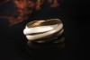 Trinity Ring les must de Cartier Gr. 52 in Rotgold Gelbgold Weißgold 750 