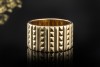 Cartier London Ring Breites Vintage Modell Rarität in Gelbgold 750 Gr 53 