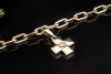 Cartier Spartacus Bettelarmband mit Charms Love CC Kreuz Würfel 750er Gold 