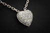 Hearts of Cartier Herz Collier Anhänger mit Diamanten in 750er Weißgold 