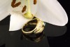 Smaragd Ring mit Diamanten Brillanten in 750er Gelbgold 