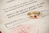 Cartier Vintage Ring 1 Rubin in Gelbgold Roségold Weißgold 750 Full Set 