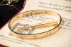 Cartier Love Armreif Armband Bracelet Diamanten Gelbgold Gr. 19 Full Set 