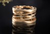 BVLGARI B.zero1 4-Band Ring Sonderedition Zaha Hadid 55 in Roségold 750 