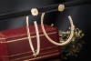 Creolen Ohrringe Etincelle de Cartier Diamanten Großes Modell Roségold 
