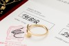 Cartier Juste un Clou Ring Kleines Modell 750er Gelbgold Full Set Gr. 52 