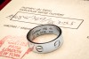 Cartier Love Ring Klassisches Modell 750er Weißgold Größe 49 Zertifikat 